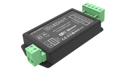 Lediot LDT-WIFI-RGBW-CV RGBW LED kontrol cihazı perspektif görünüm