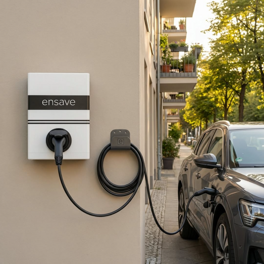 Ensave WALL-11S elektrikli araç şarj ünitesi kullanım görseli