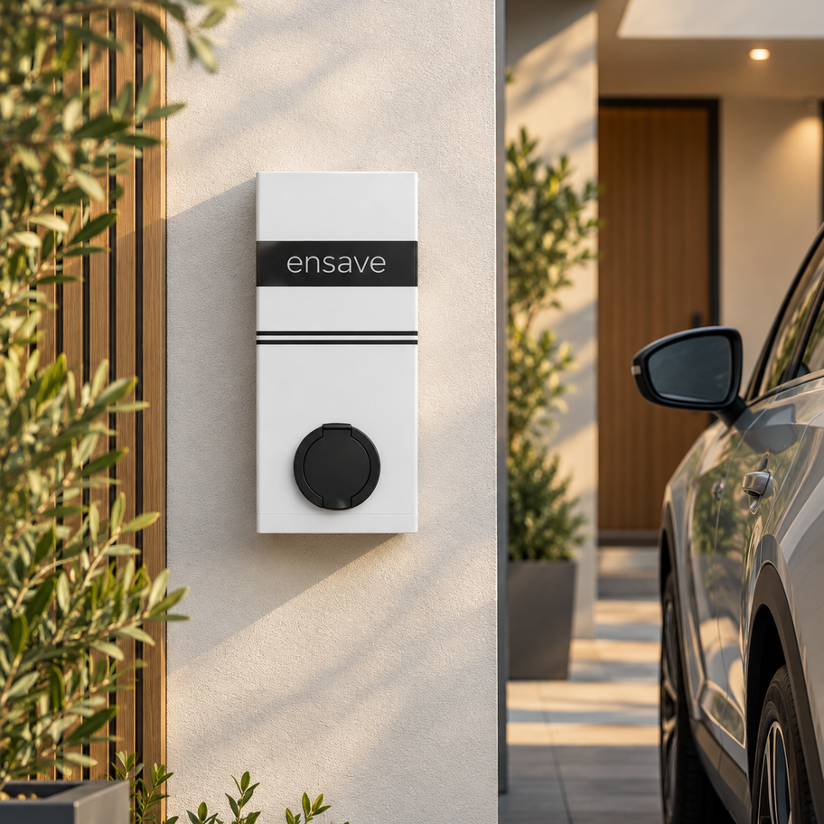Ensave WALL-7S 7.4 kW elektrikli araç şarj ünitesi kullanım görseli