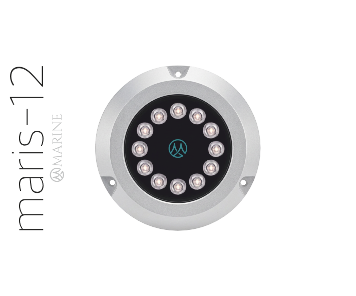 MarineLed MARIS-12 Aluminum Silver