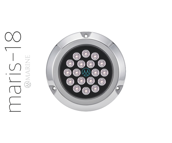 MarineLed MARIS-18 Aluminum Silver