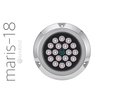 MarineLed MARIS-18 Aluminum Silver