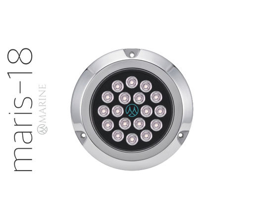 MarineLed MARIS-18 Aluminum Silver